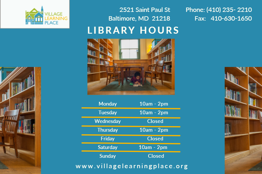 Website Library Hours